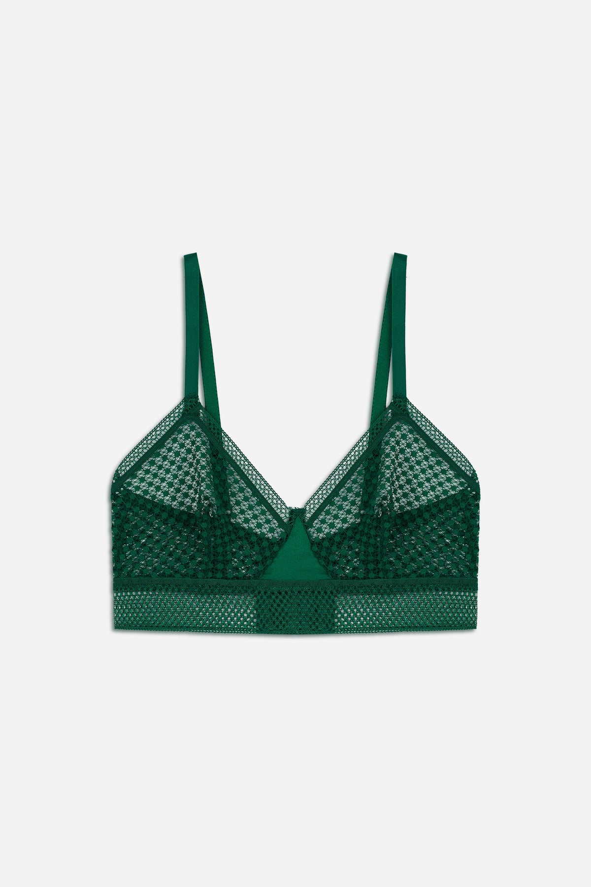 Bella Soft Cup Triangle Bra | Emerald