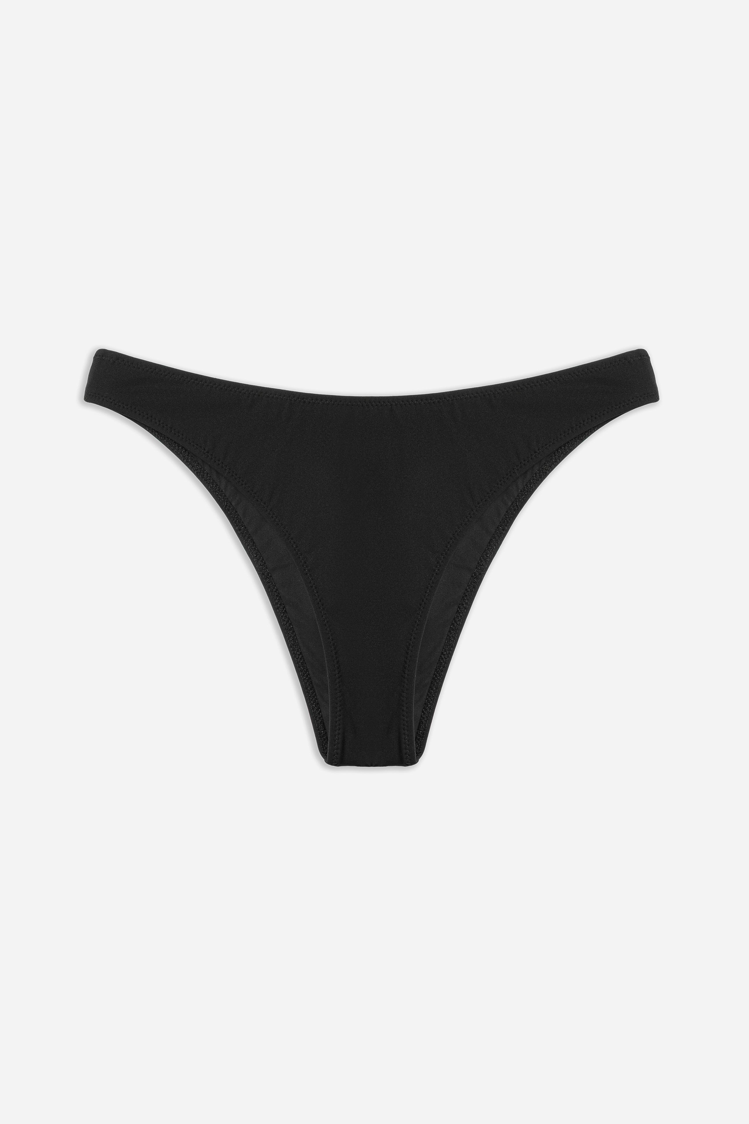 Essential Bikini Low Rise Bottom | Black