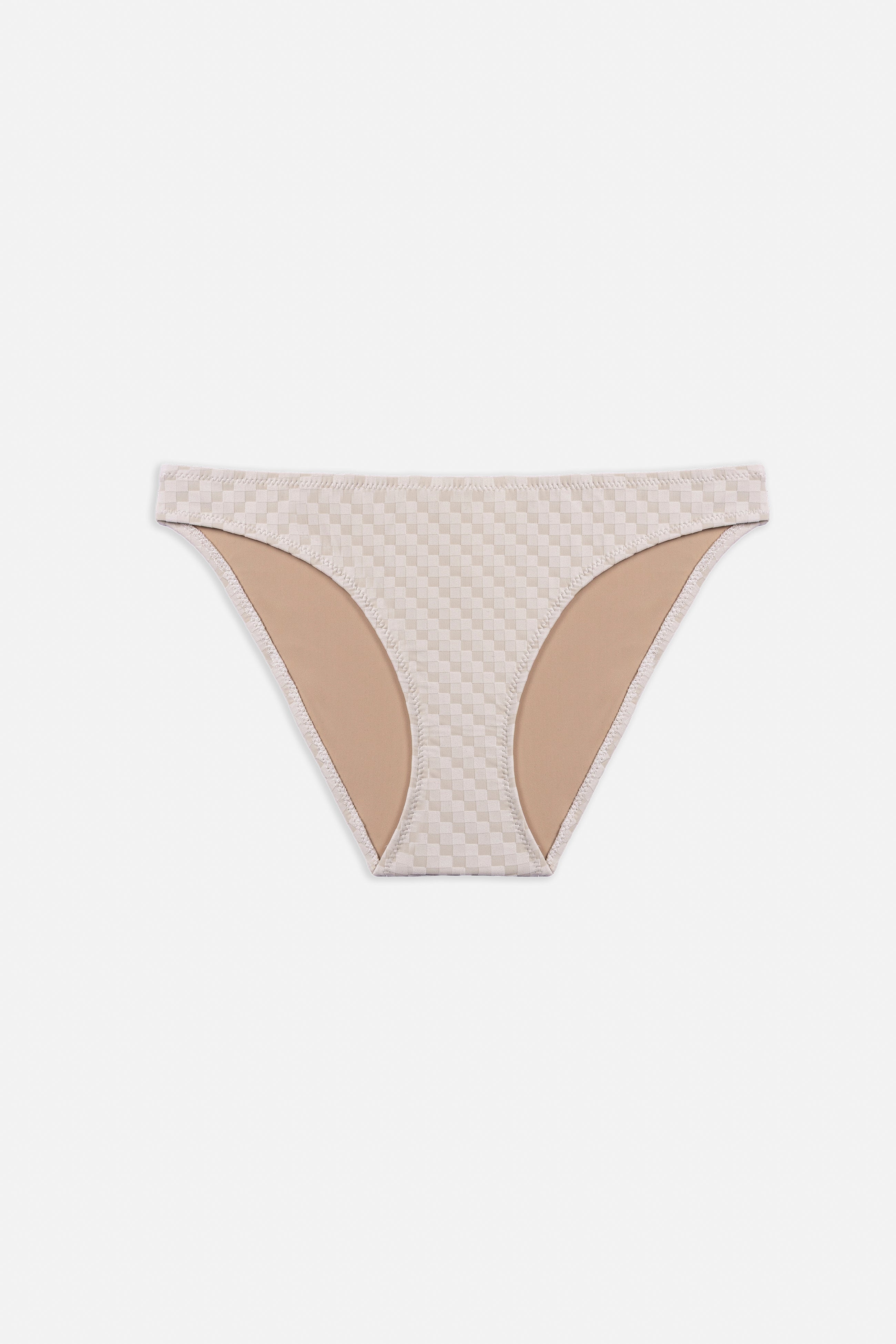 Mosaic Bikini Bottom | Cream