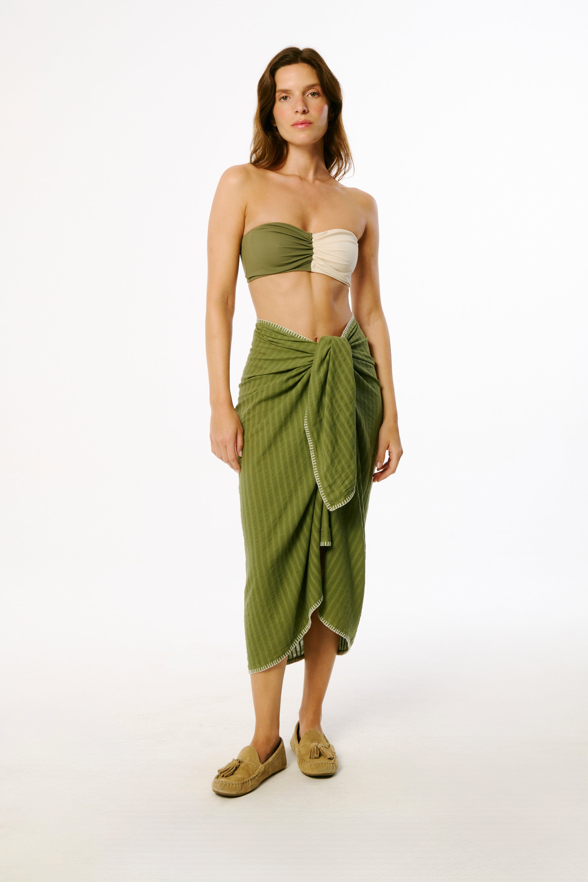Paros Pareo / Sarong | Olive