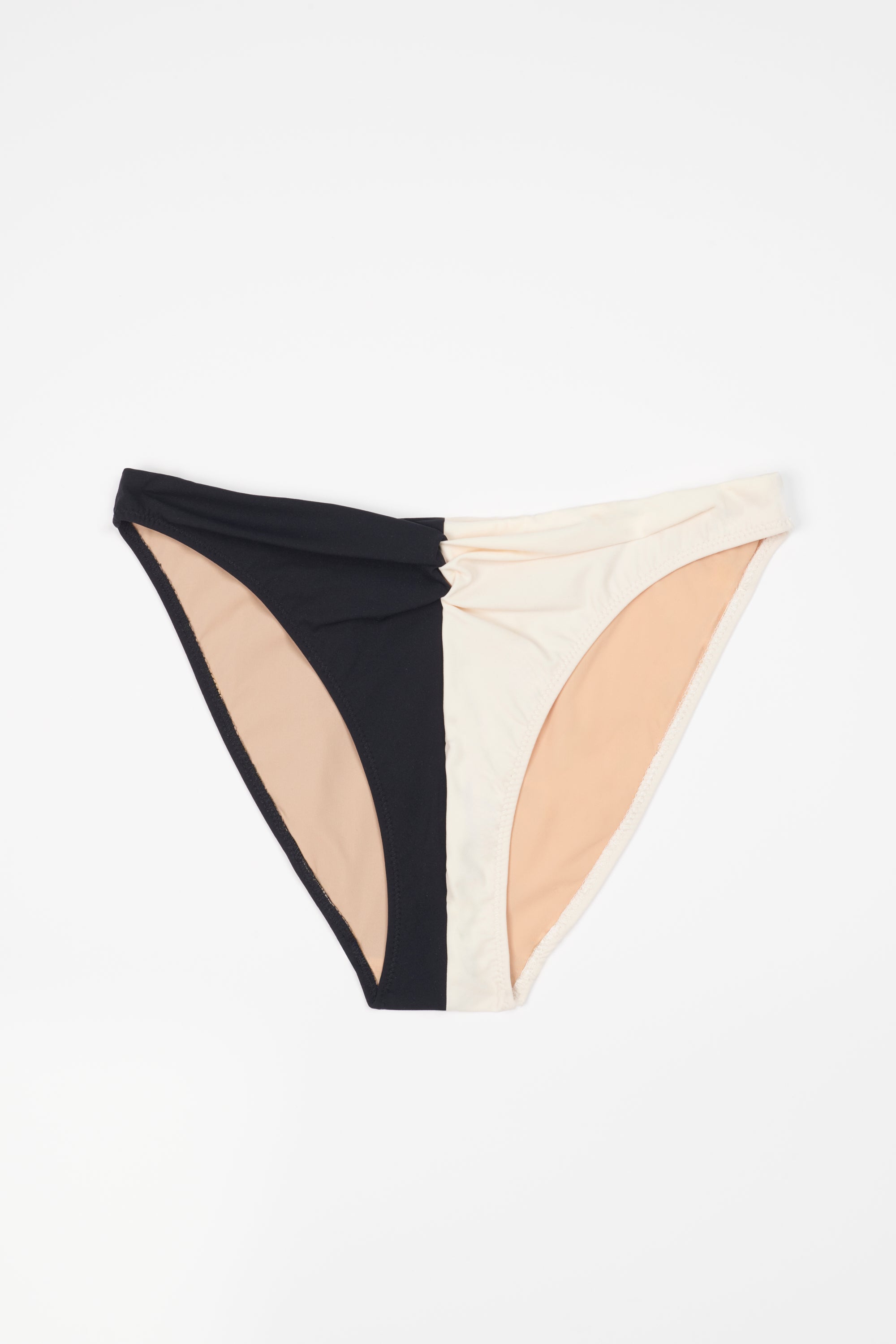 Paros Classic Bikini Bottom | Black/Cream