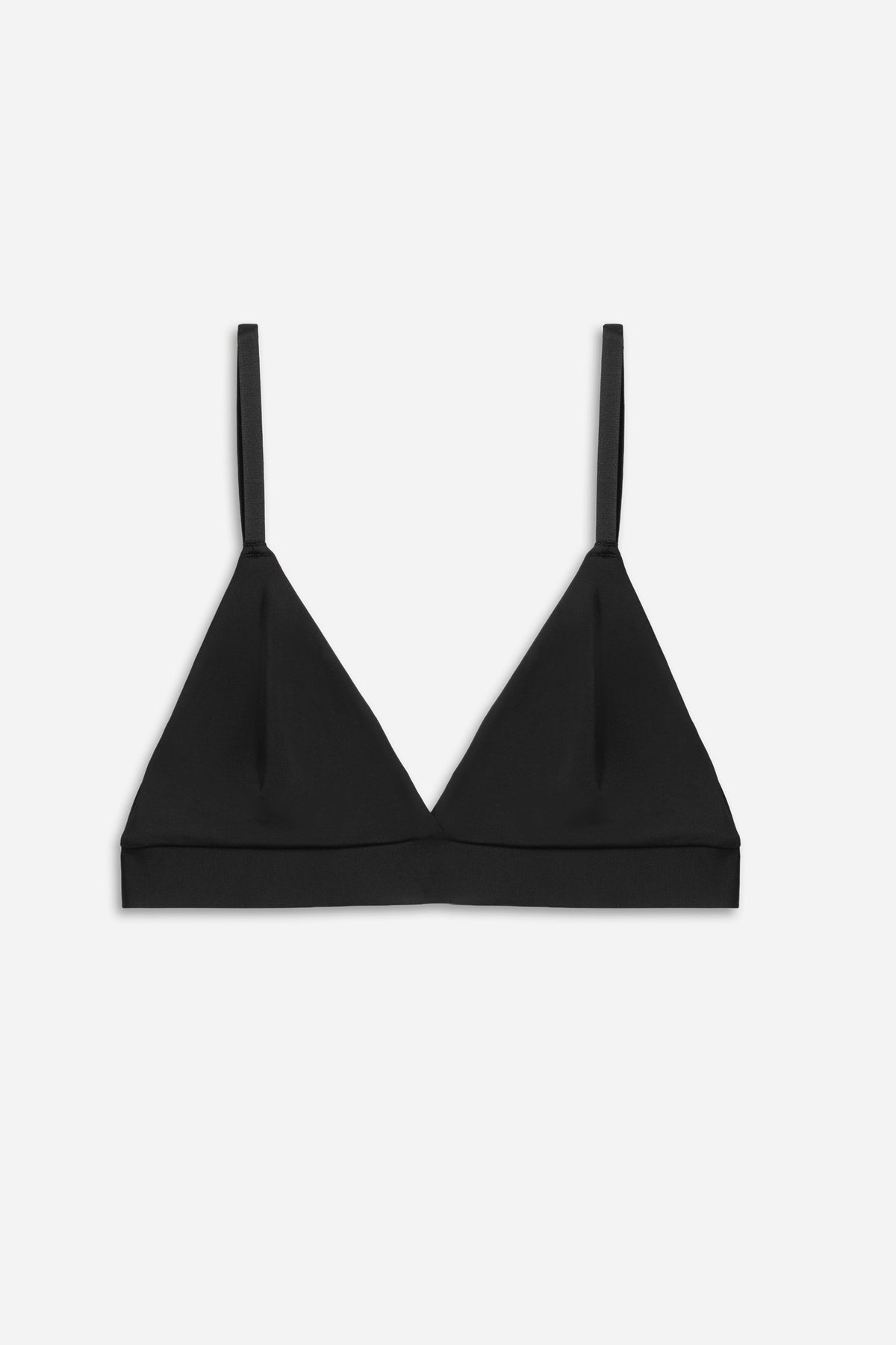 Nano Soft Deep Plunge Bra | Black