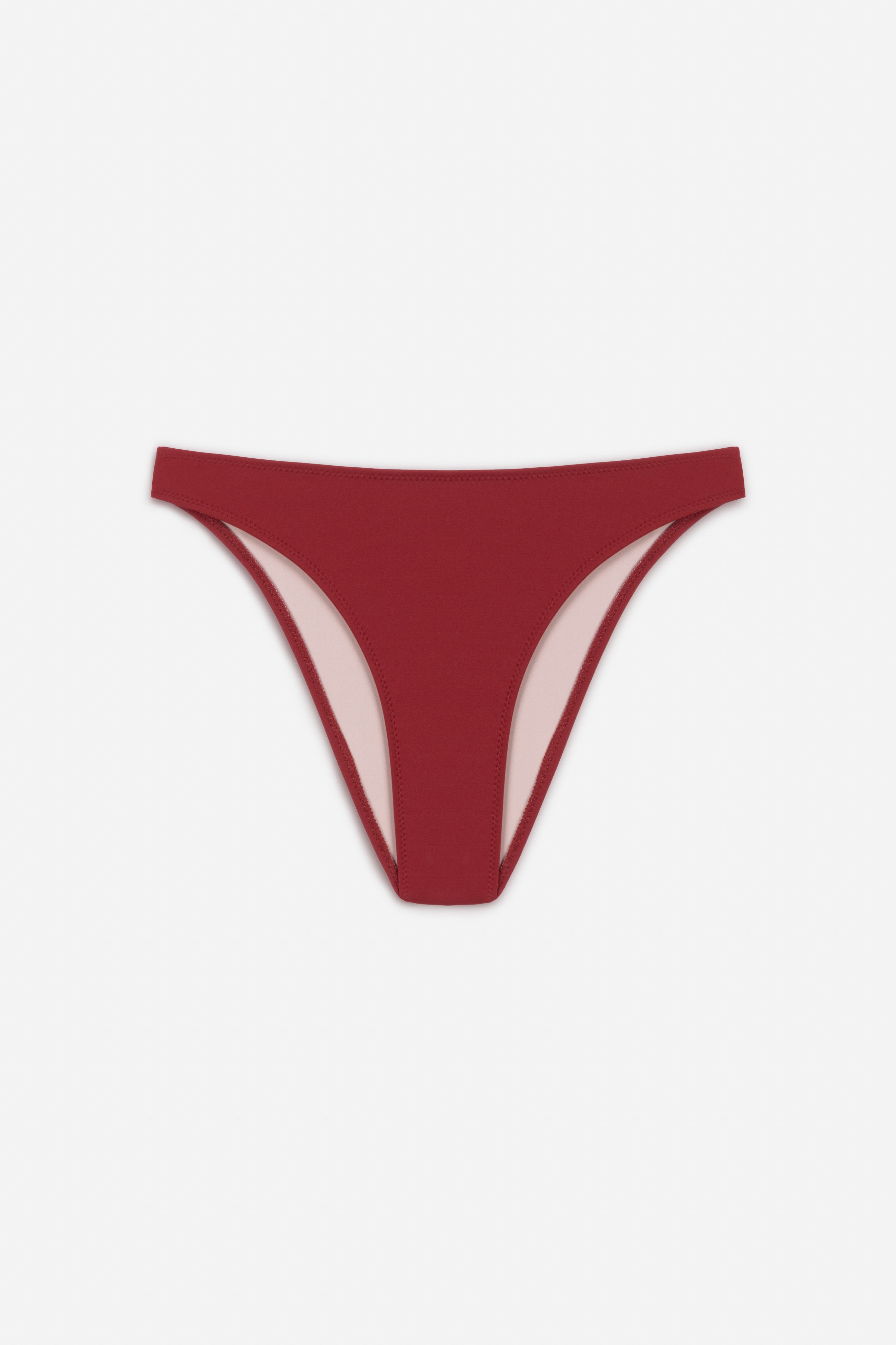 Essential Bikini Low Rise Bottom | Crimson