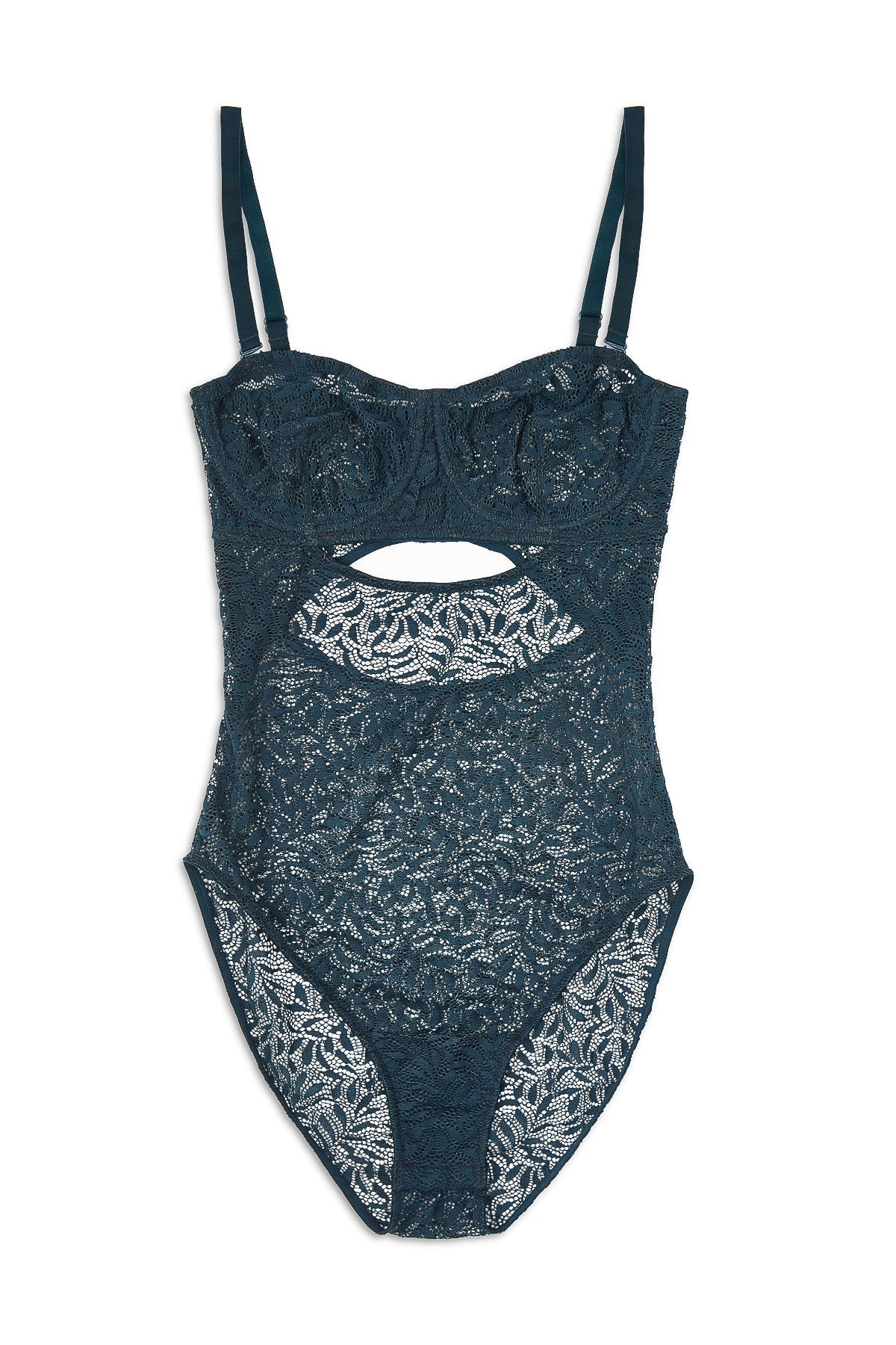 Acacia Underwire Strapless Bodysuit | French Navy