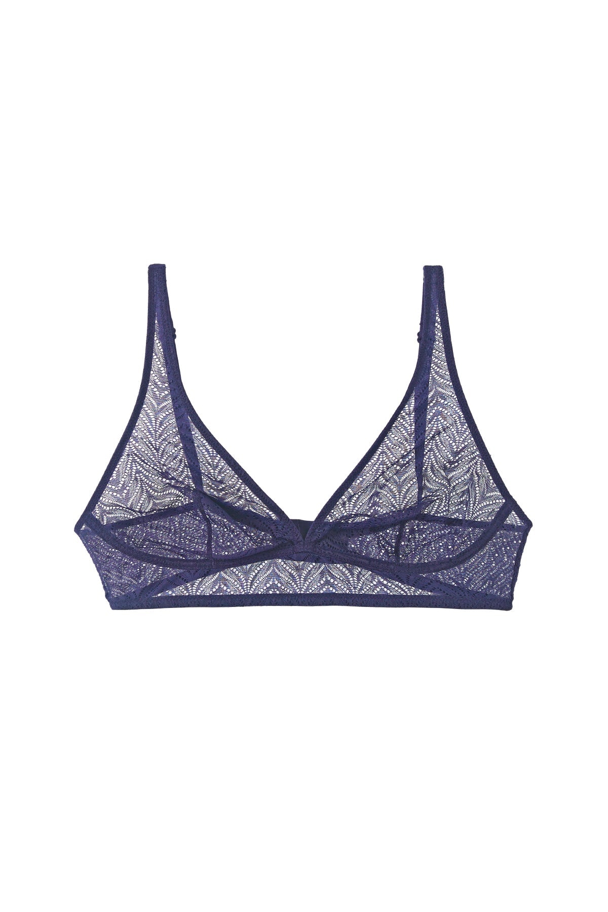 Pampas Soft Triangle Bra | Parliament Blue