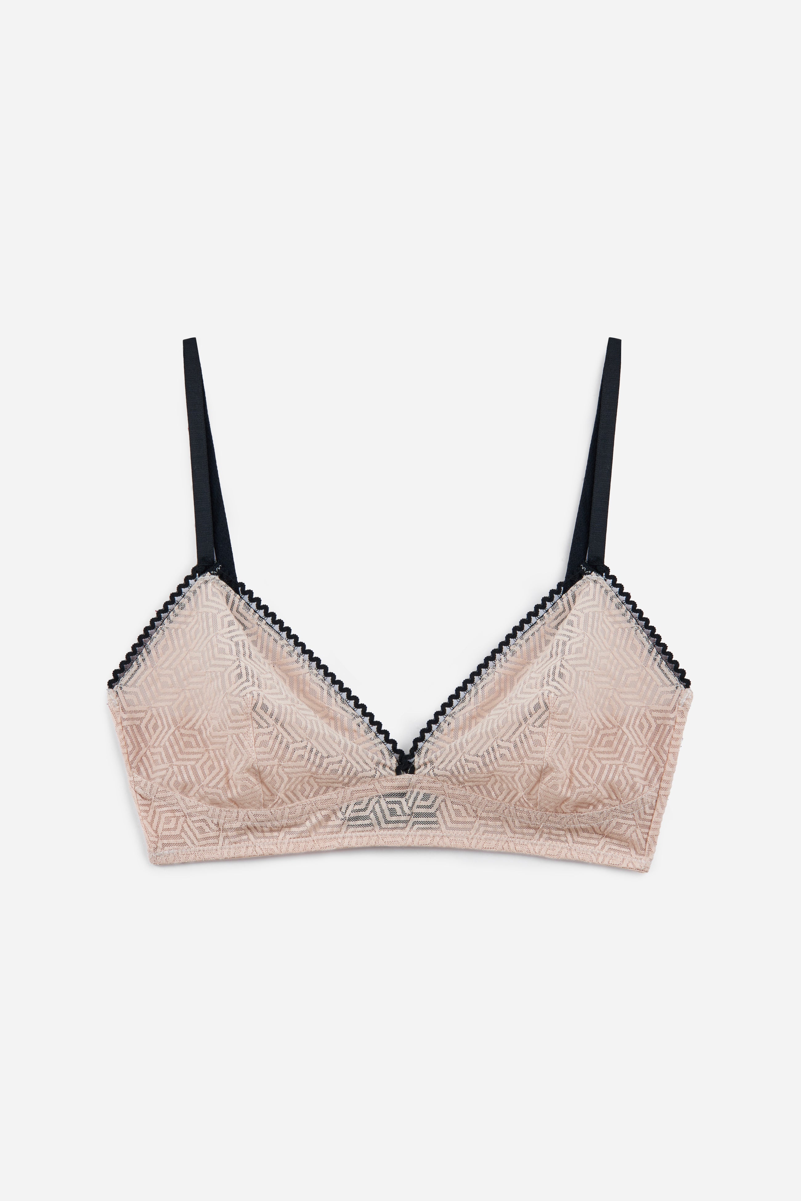 Synergy Soft Triangle Bra | Soft Pink