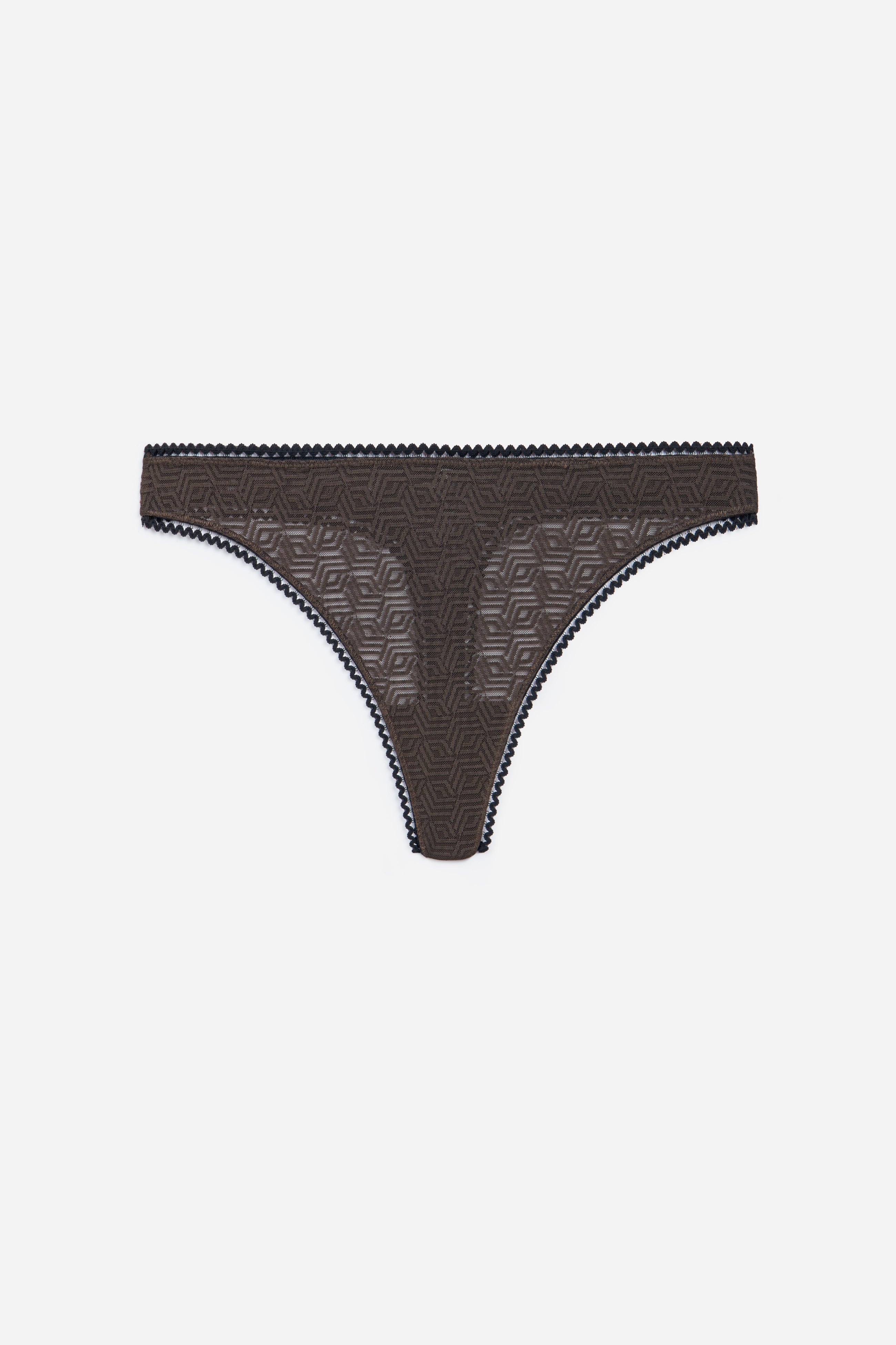 Synergy Thong | Turkish Coffee