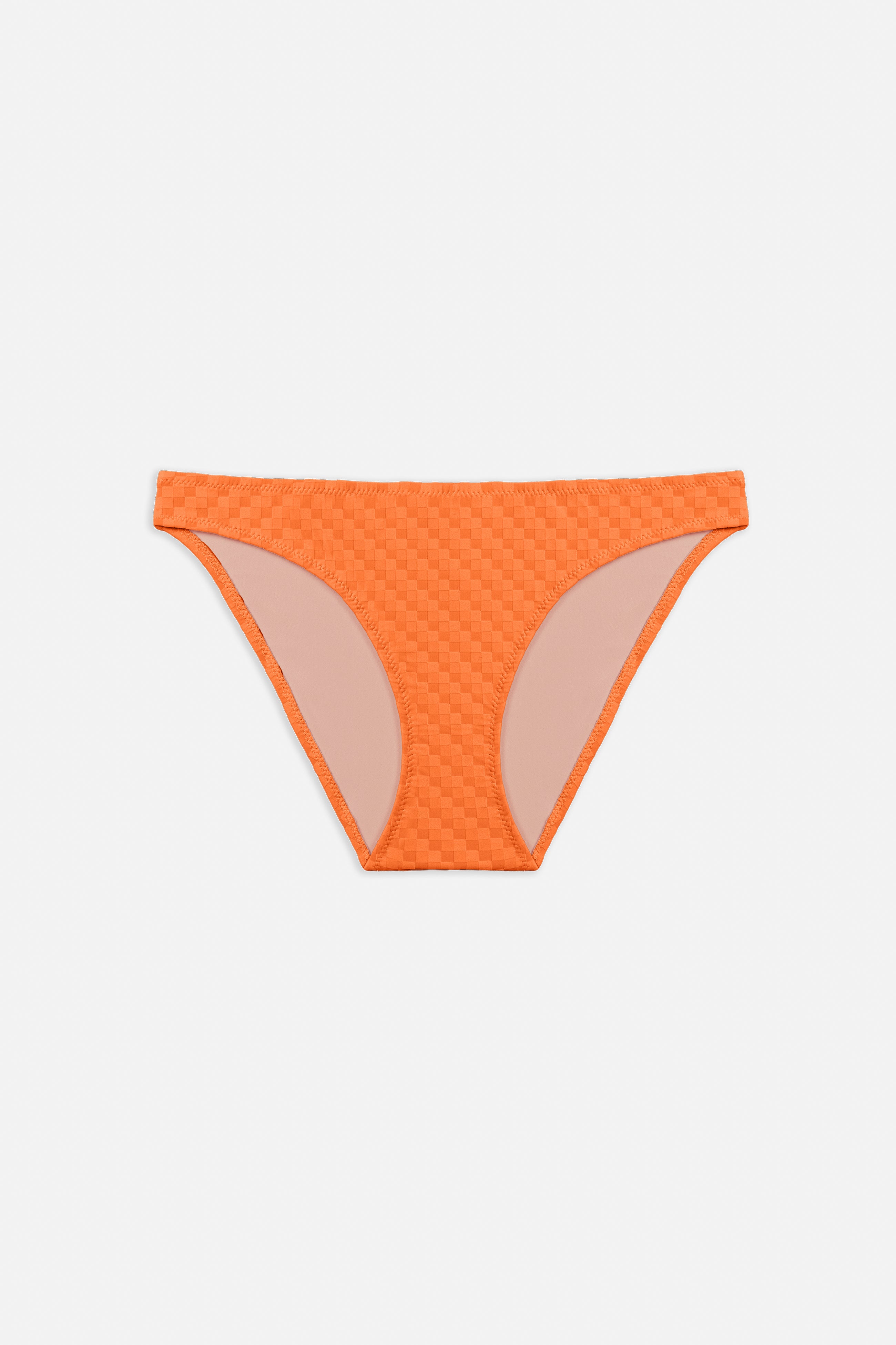 Mosaic Bikini Bottom  | Persimmon