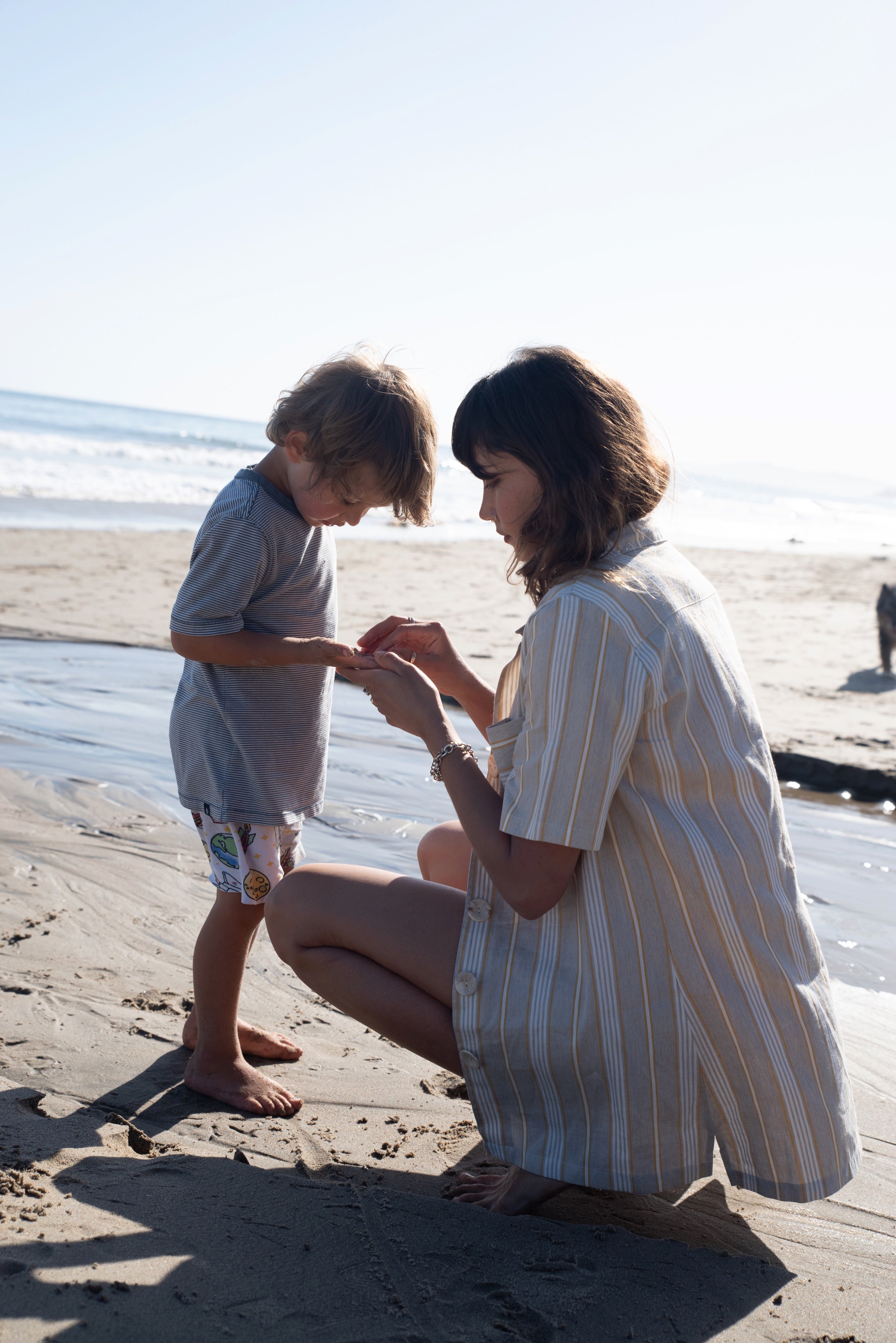 Sorrento Summer Shirt | Saffron Stripe