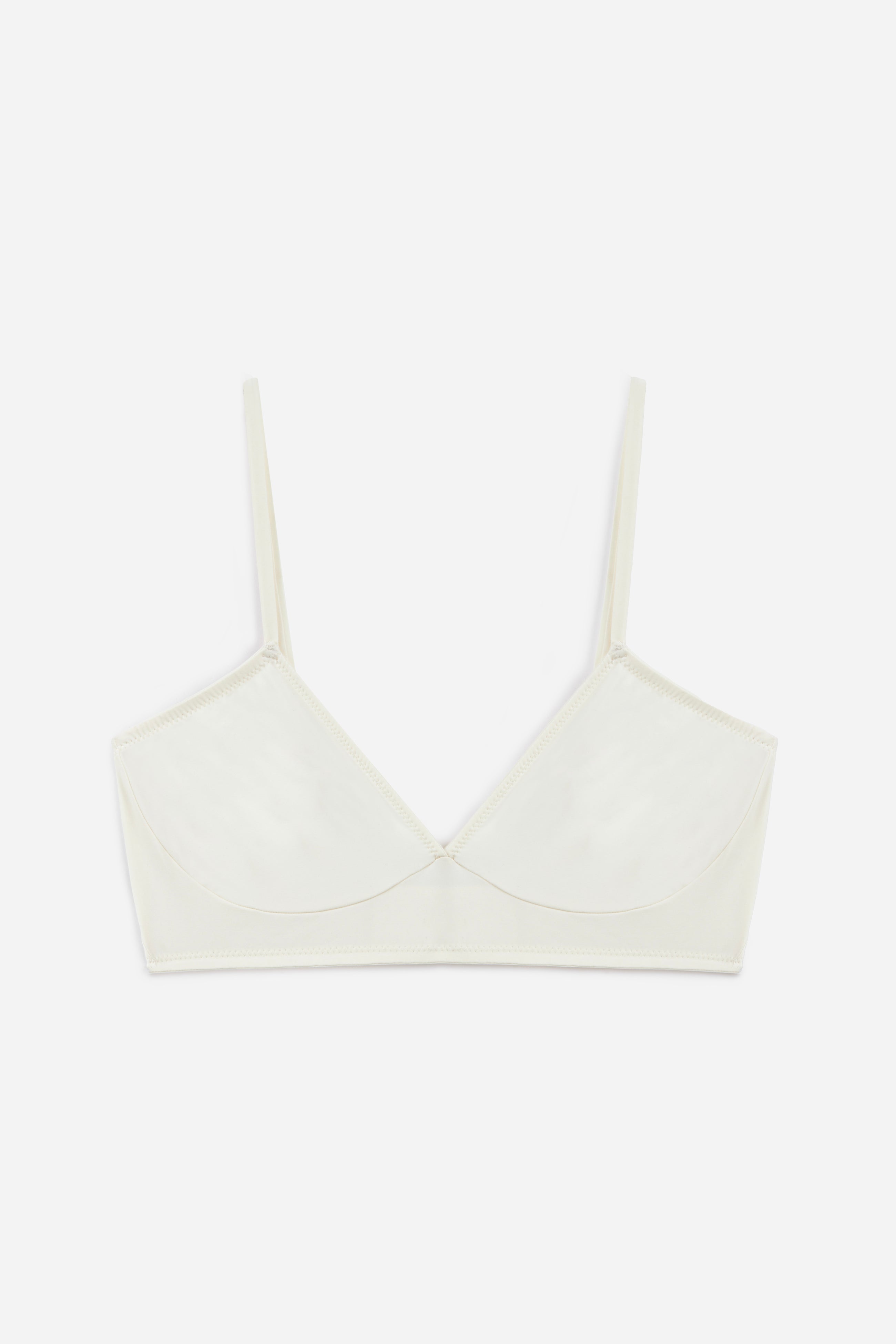 Nano Minimal Soft Triangle Bra | Plaster